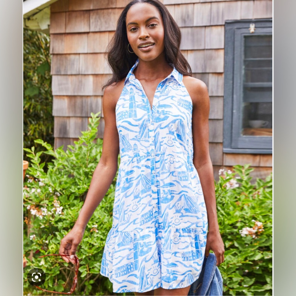 NWT Vineyard Vines Sleeveless Shirtdress S